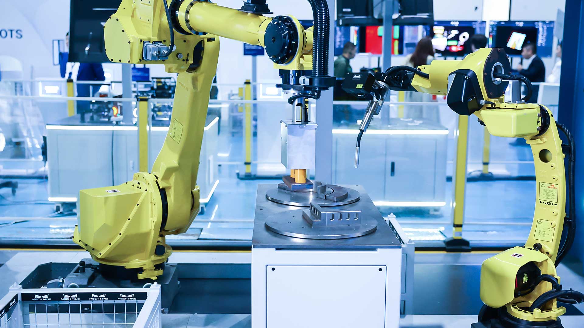 智能機器人應用-3D視覺引導鋼板抓取&組對焊接