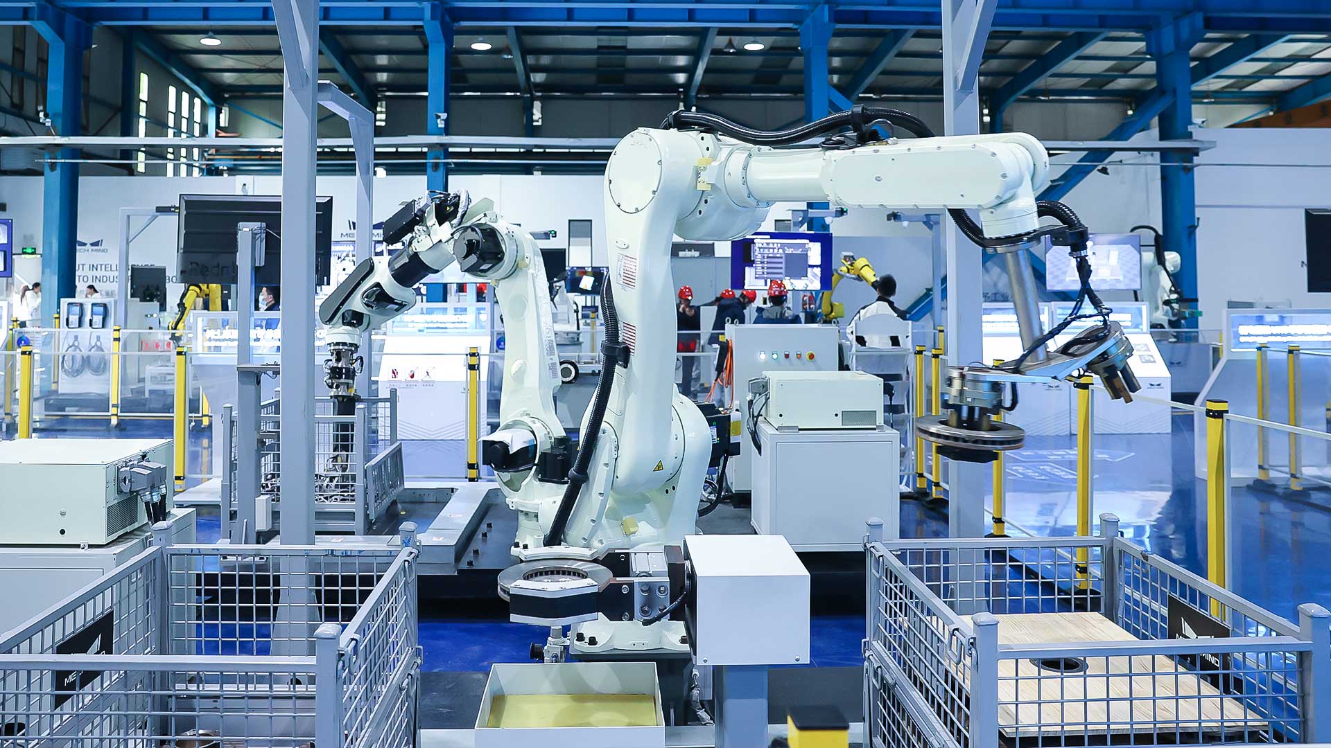 智能機器人應用-3D視覺引導剎車盤上料