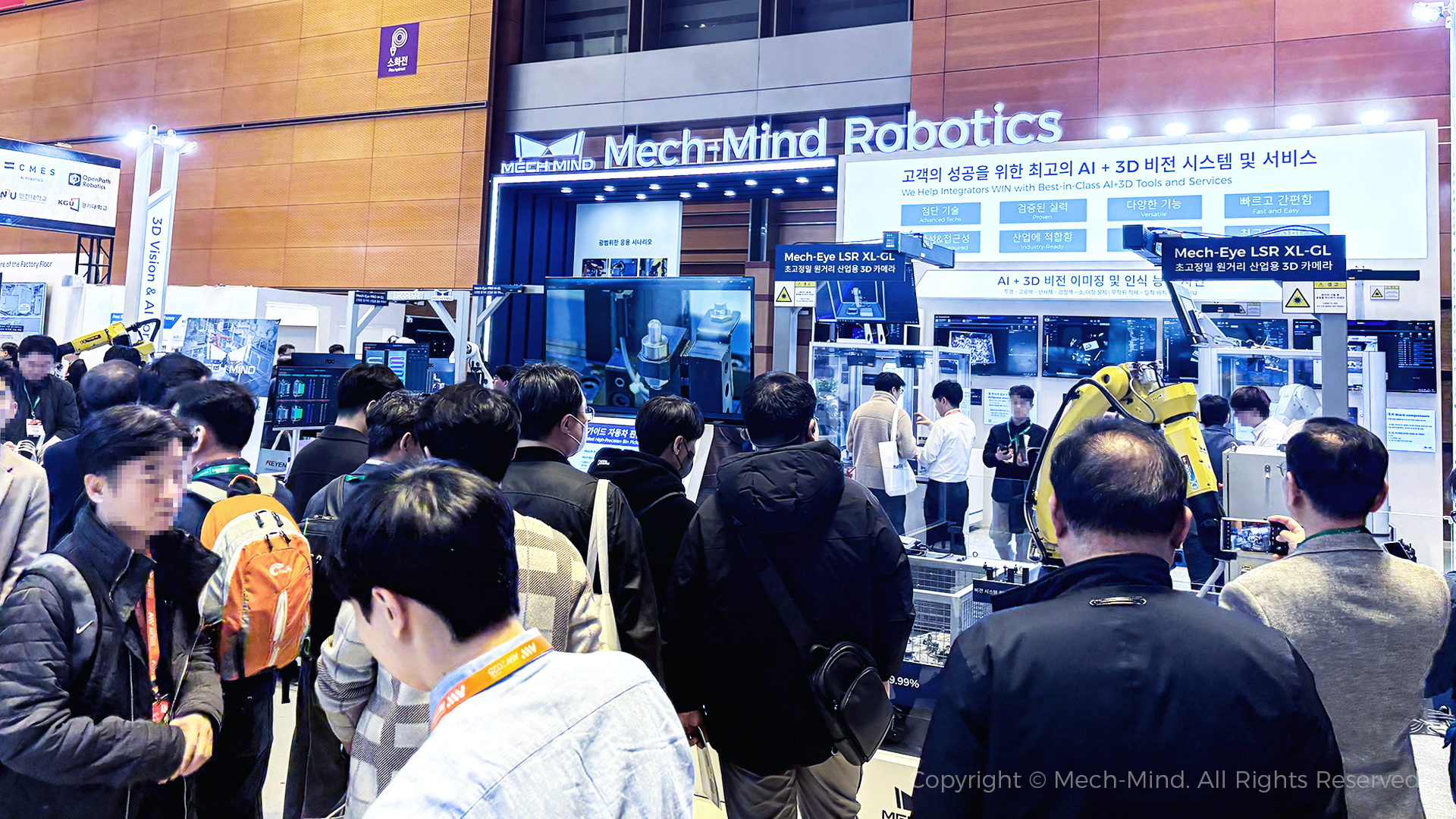 梅卡曼德精彩亮相韓國(guó)SFAW2025，機(jī)器人AI大腦和3D視覺之眼賦能各領(lǐng)域智造升級(jí)
