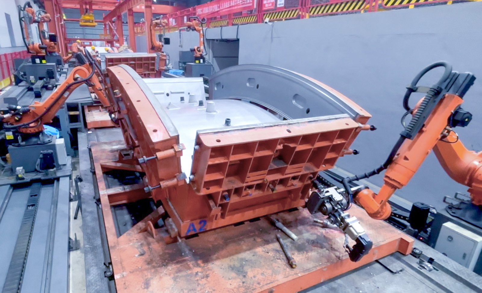 AI視覺引導模具螺栓高精度擰緊/拆卸 | 某大型工程機械集團