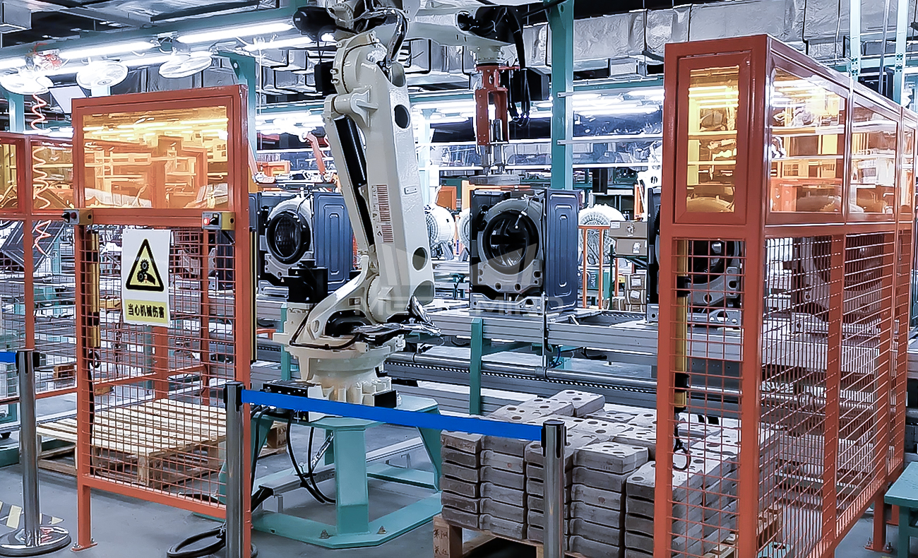 AI視覺引導(dǎo)洗衣機配重塊裝配 | 某大型家電廠